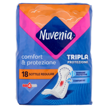 Nuvenia Comfort & Protezione Sottile Regular 18 Pz
