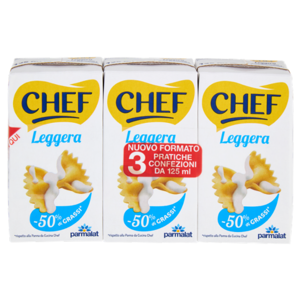 Chef Leggera 3 x 125 ml