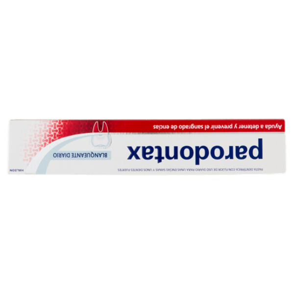 Parodontax whitening dentifricio quotidiano con fluoro per gengive più sane e denti forti 75 ml