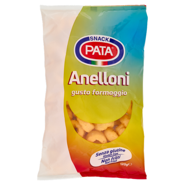 Pata Anelloni gusto formaggio 120 g