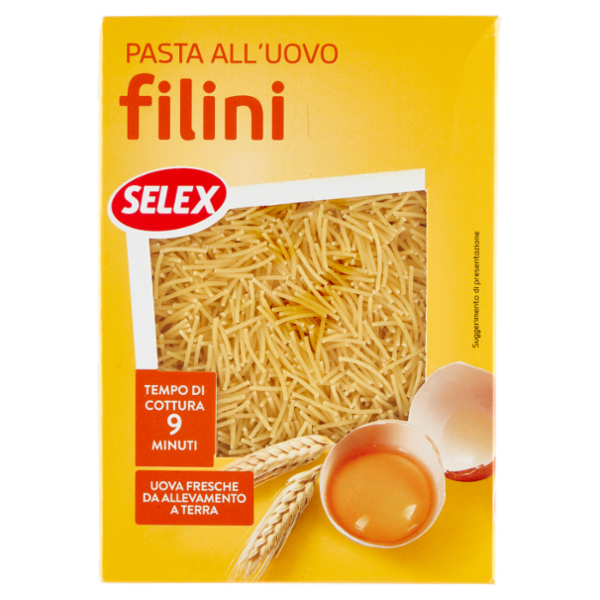 Selex Pasta all'Uovo Filini 250 g