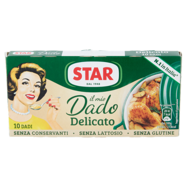 Star il mio Dado Delicato 10 Dadi 100 g