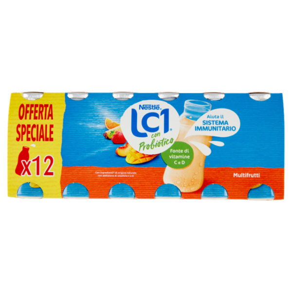 NESTLÉ LC1 con Probiotico Multifrutti 12 x 90 g
