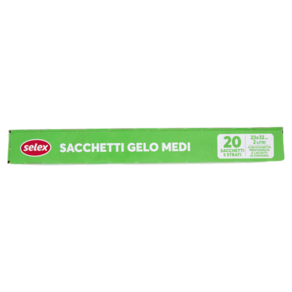 Selex Sacchi Gelo Medi Cm 23X32 20 pezzi