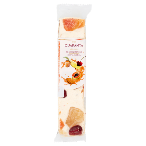Quaranta Torrone Tenero Frutta Esotica 100 g