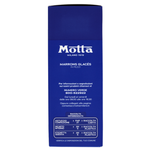 Motta Marrons Glacés in Pezzi 350 g