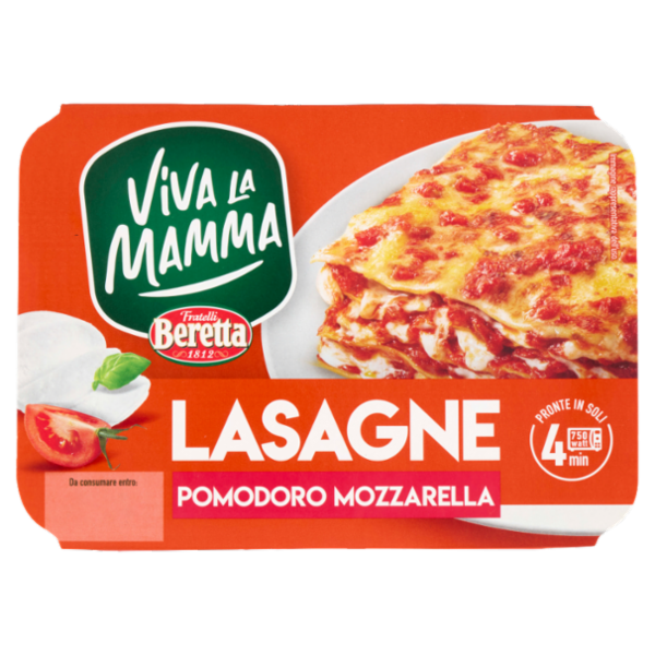 Viva la Mamma Lasagne Pomodoro Mozzarella 400 g