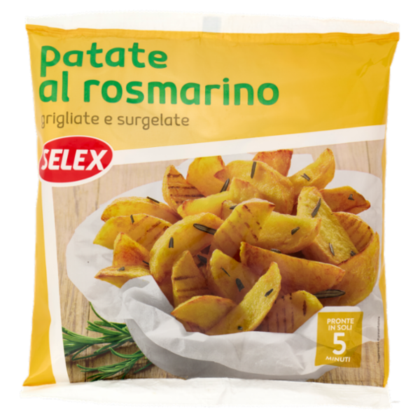 Selex Patate al Rosmarino Grigliate Surgelate 450 g