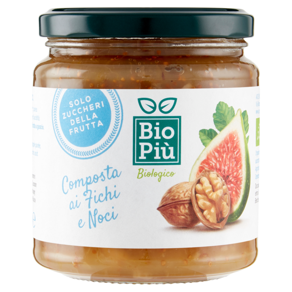 Bio Più Composta ai Fichi e Noci 320 g
