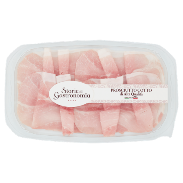 Storie di Gastronomia Prosciutto Cotto di Alta Qualità Nazionale a Fette 120 g