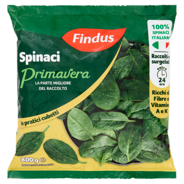 Findus Ciuffetti di Spinaci Primavera 800 g