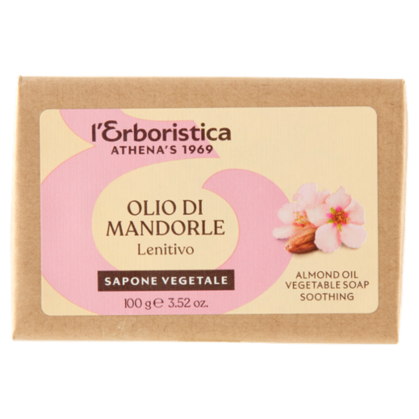 l'Erboristica Sapone Vegetale Olio di Mandorle Lenitivo 100 g