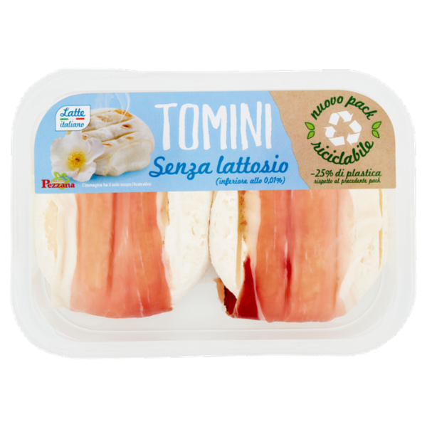 caseificio Pezzana Tomino Tirolese Senza Lattosio* 0,220 kg