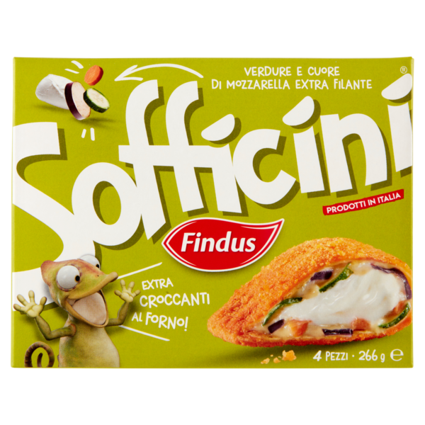 Sofficini Findus 4 Sofficini Verdure Più Mozzarella 266 g