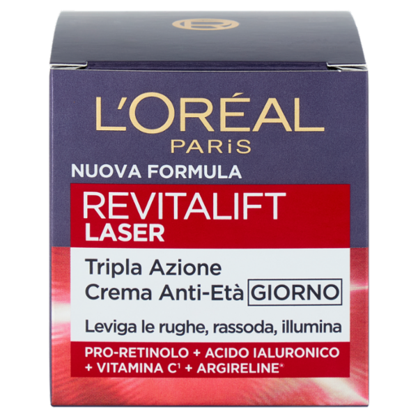 L'Oréal Paris Revitalift Laser Tripla Azione Crema Anti-Età Giorno 50 ml