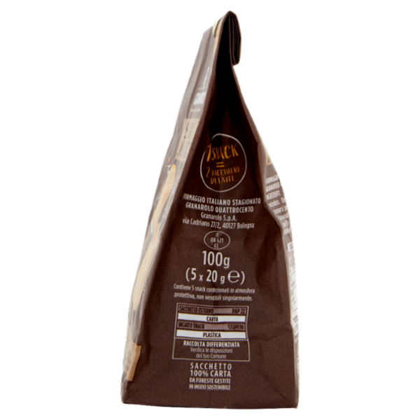Granarolo Quattrocento Snack di Formaggio 5 x 20 g