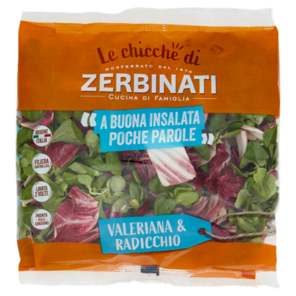 Zerbinati Le chicche di Zerbinati Valeriana & Radicchio 150 g
