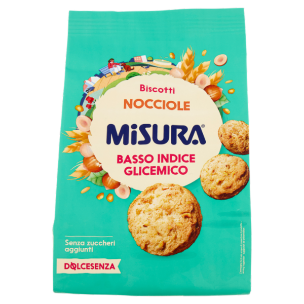 Misura Dolcesenza Biscotti Nocciole 200 g