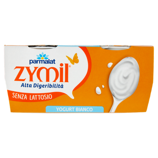 ZYMIL Alta Digeribilità Senza Lattosio Yogurt Bianco 2 x 125 g