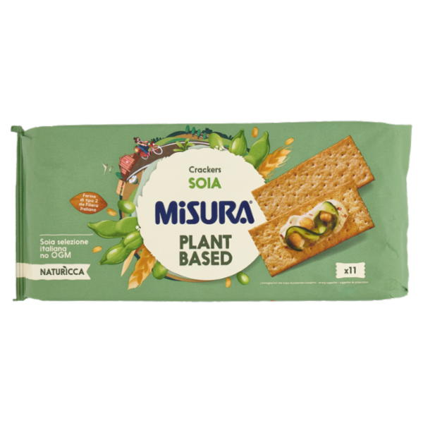 Misura Naturìcca Crackers Soia Plant Based 370 g