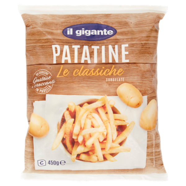 IL GIGANTE Patatine le classiche Surgelate 450 g