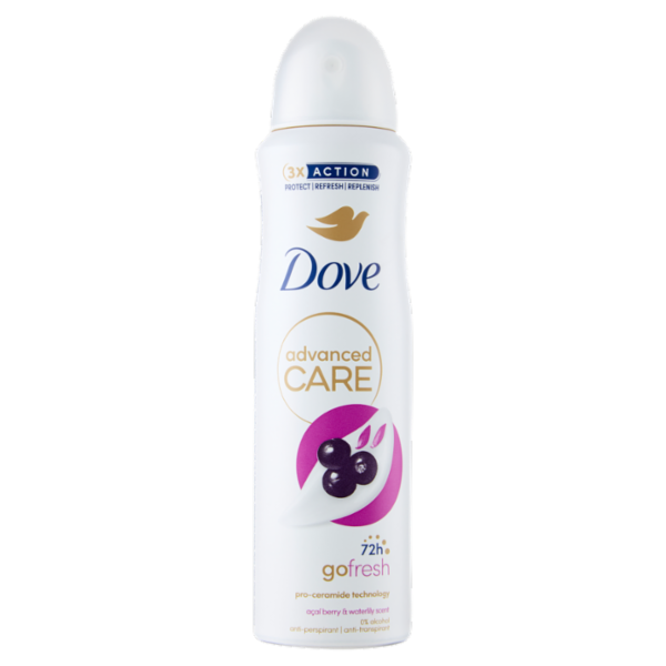 Dove advance Care go fresh acai berry & waterlily scent anti-perspirant 150 ml