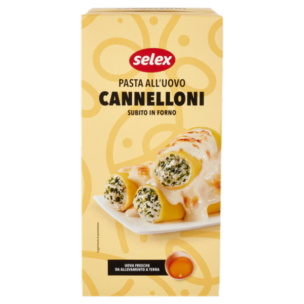 Selex Pasta all'Uovo Cannelloni 250 g