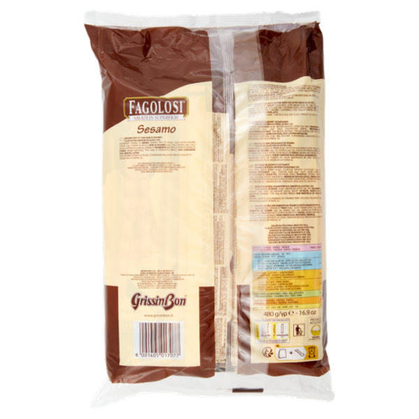 GrissinBon Fagolosi Sesamo 480 g