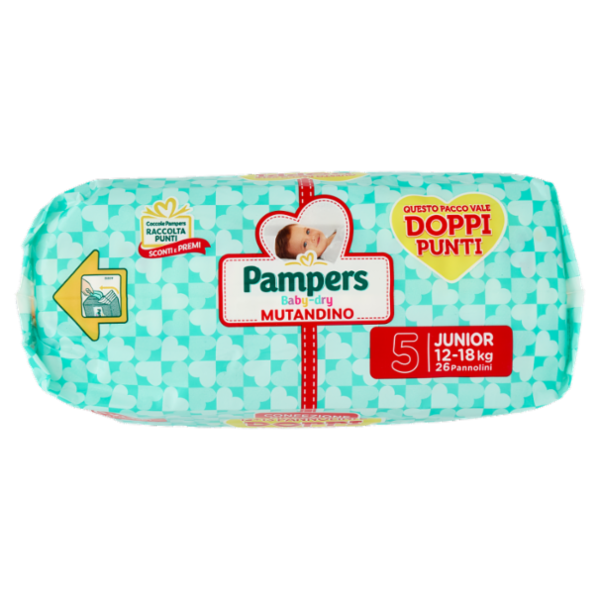 Pampers Baby-dry Mutandino Junior 13 + 13 pz