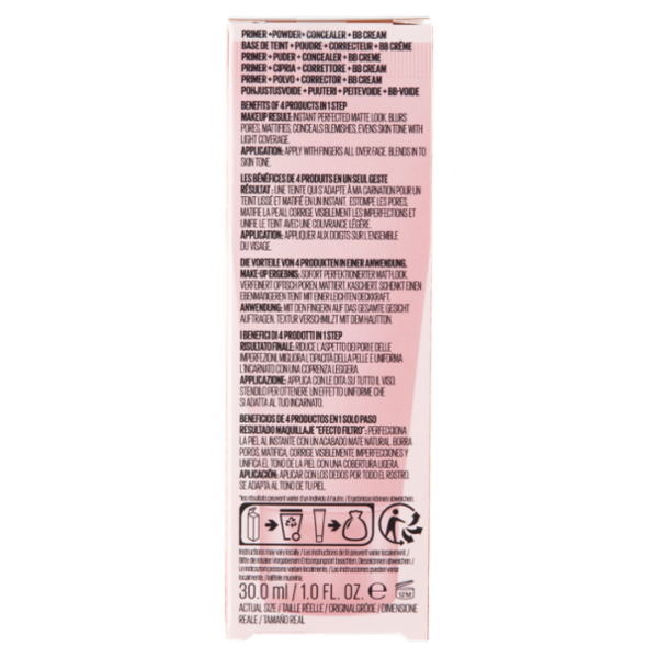 Maybelline New York Fondotinta Perfezionante Instant Perfector, 4 Prodotti in 1, Medium, 30 ml