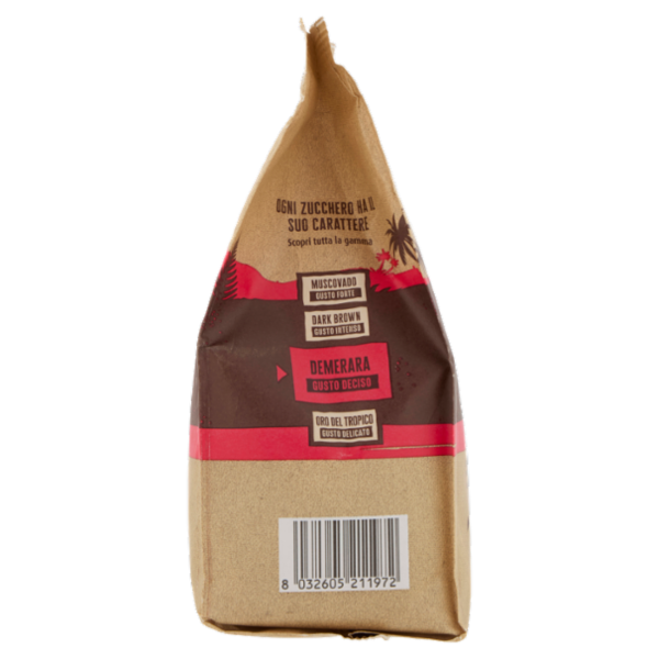 Italia Zuccheri - Demerara Zucchero Grezzo di Canna 500 g