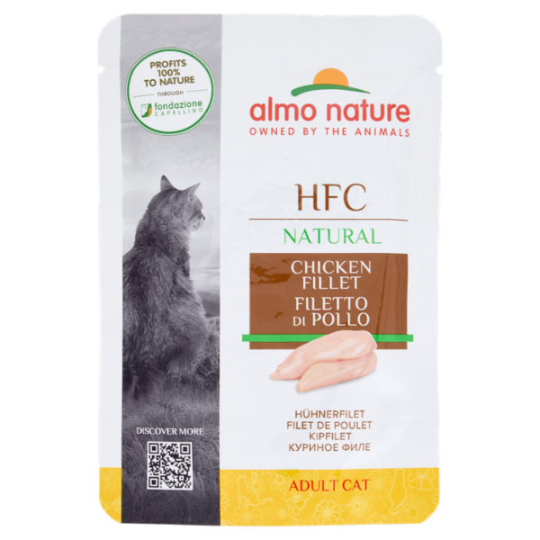 almo nature HFC Adult Cat Natural Filetto di Pollo 55 g
