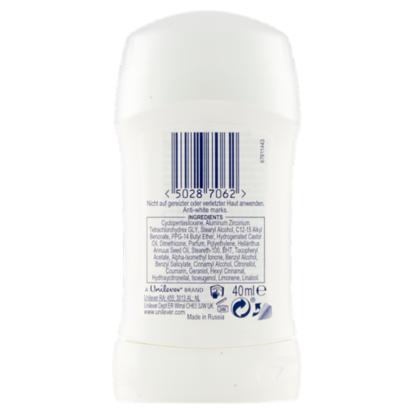 Dove invisibledry clean touch 40 ml
