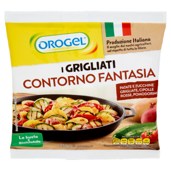 Orogel i Grigliati Contorno Fantasia Surgelati 450 g