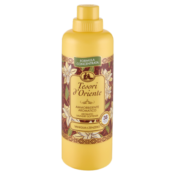 Tesori d'Oriente Ammorbidente Aromatico Vaniglia e Zenzero 760 ml