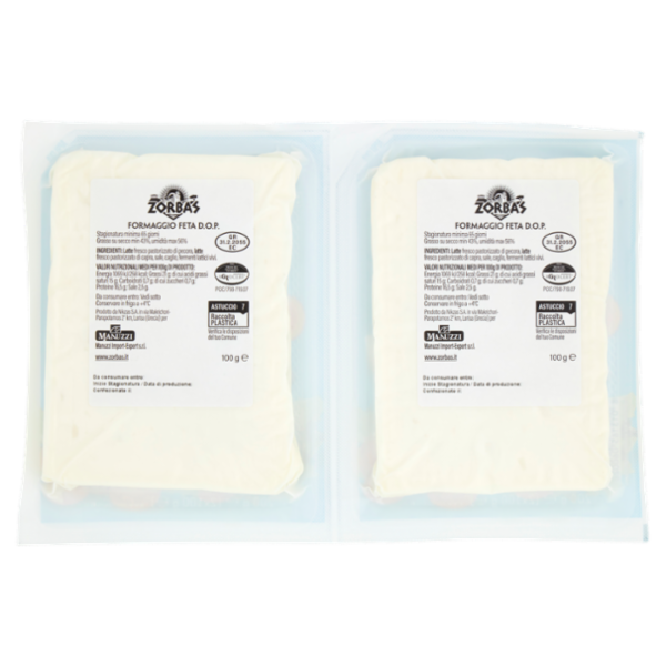 Zorbas Feta 2 x 100 g