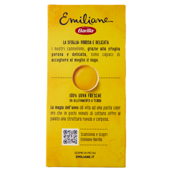 Barilla Emiliane Cannelloni Pasta all'Uovo 250 g