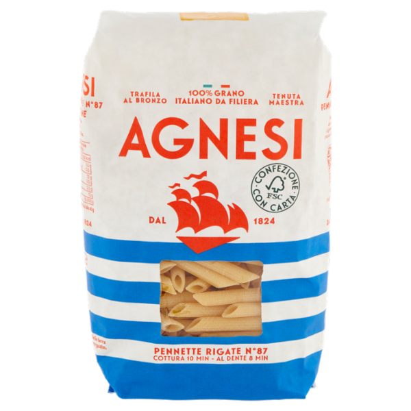 Agnesi Pennette Rigate N° 87 500 g