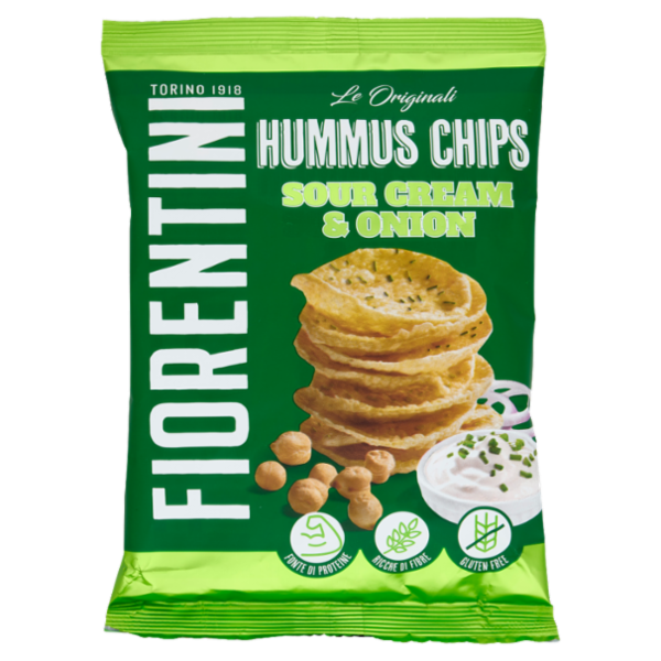 Fiorentini le Originali Hummus Chips Sour Cream & Onion 40 g