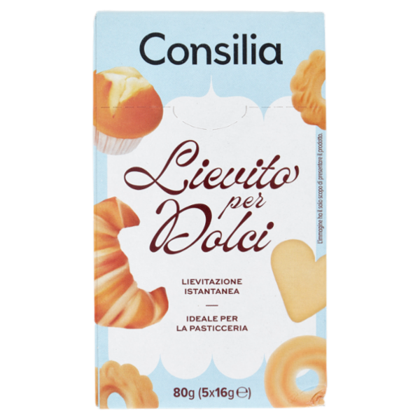 Consilia Lievito per Dolci 5 x 16 g