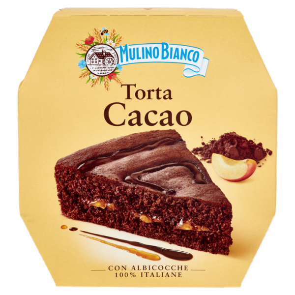 Mulino Bianco Torta Cacao con Albicocche 100% Italiane 590g