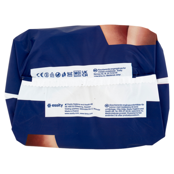 Tena Silhouette High Waist Underwear Crème Plus L 8 pz