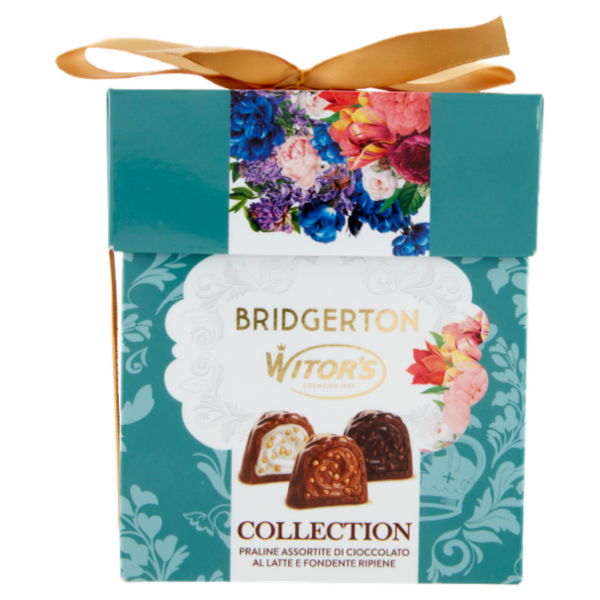 Witor's Bridgerton Collection Praline Assortite di Cioccolato al Latte e Fondente Ripiene 150 g