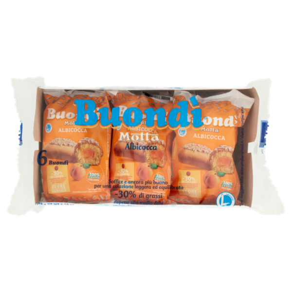 Buondì Albicocca 6 x 43 g