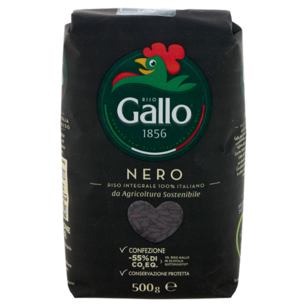 Riso Gallo Nero da Agricoltura Sostenibile 500 g