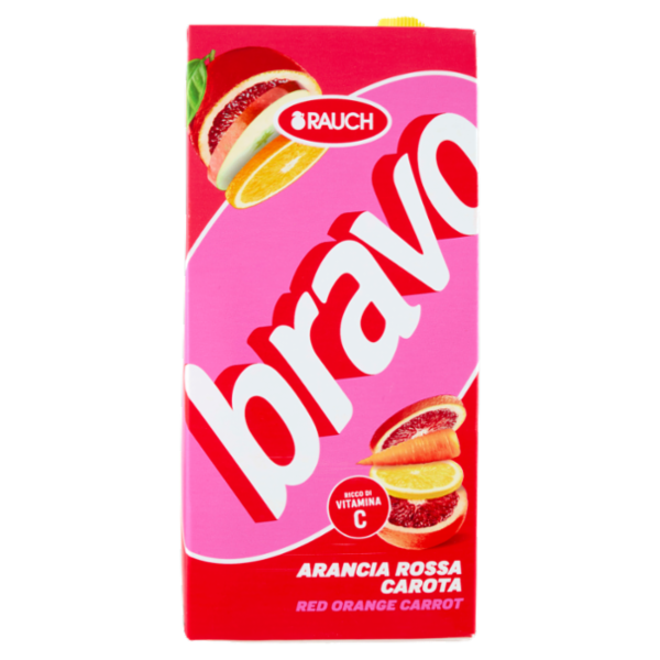 Rauch bravo Arancia Rossa Carota 2 L