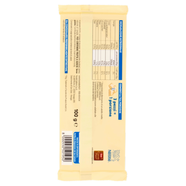 GALAK Tavoletta Cioccolato Bianco 100g