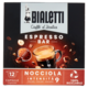 Bialetti Caffè d'Italia Espresso Bar Nocciola 12 Capsule 84 g