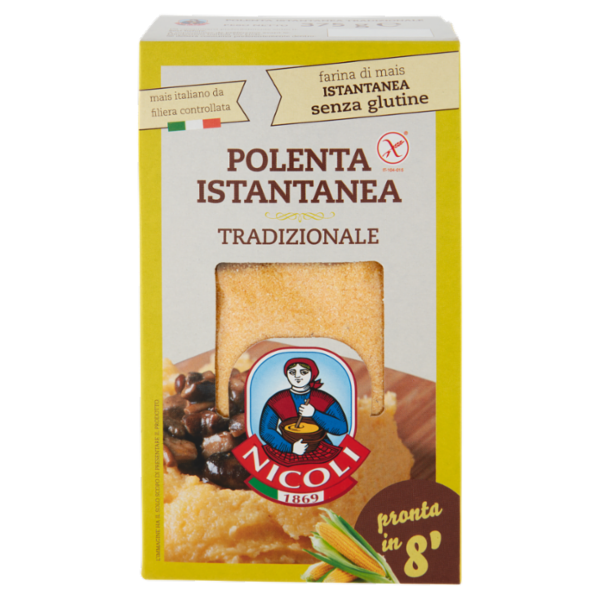 Nicoli Polenta Istantanea Tradizionale 375 g