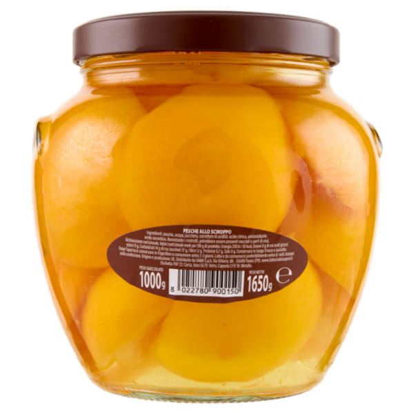 Fattoria dei Sapori Pesche allo Sciroppo 1650 g